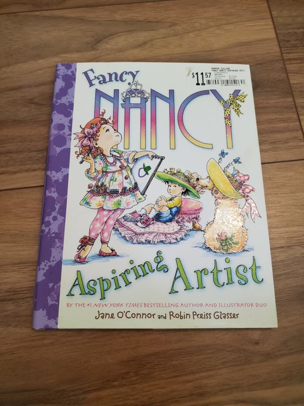 Fancy  Nancy Aspiring Artist Hard Cover Book